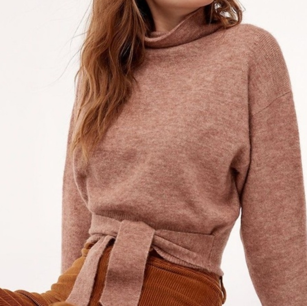 Aritzia Wilfred Lorin Alpaca Knit Sweater
